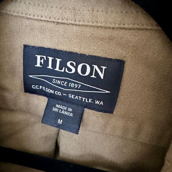 Like New - Filson Moleskin Seattle Shirt - Size M - Picture 8 of 9